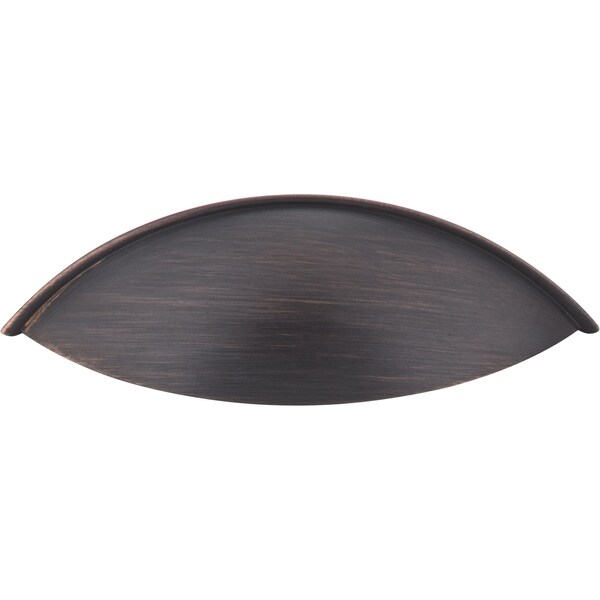 96 Mm Center-to-Center Brushed Oil Rubbed Bronze Bordeaux Cabinet Cup Pull